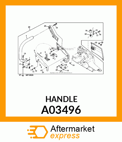 Handle A03496