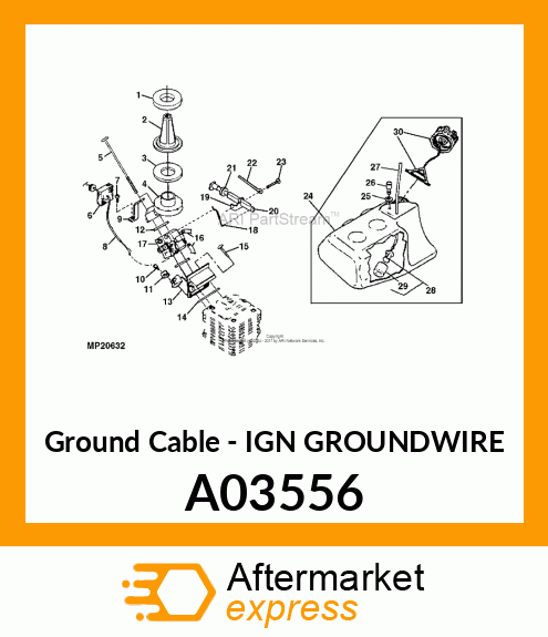 Ground Cable A03556