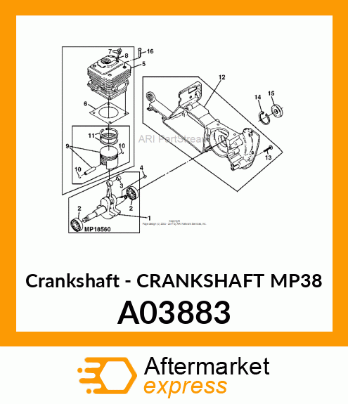 Crankshaft A03883