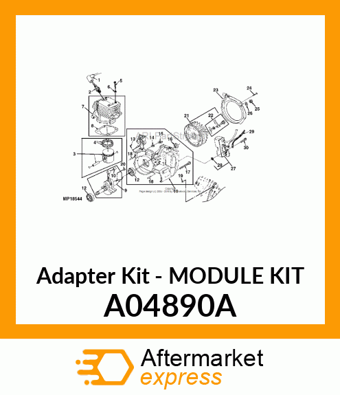 Adapter Kit A04890A