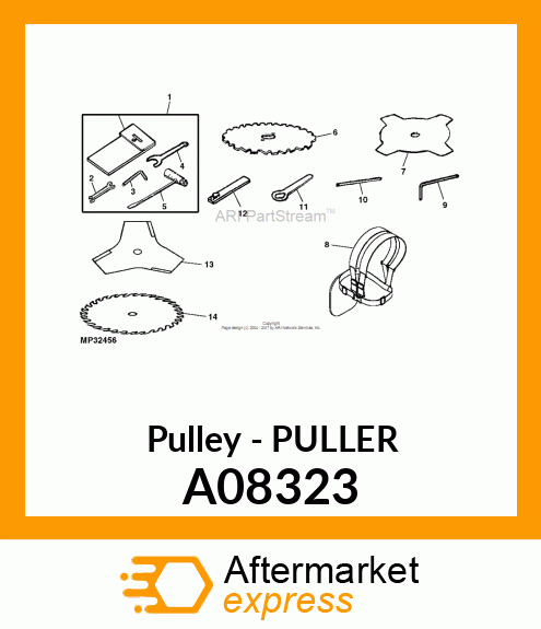 Pulley - PULLER A08323