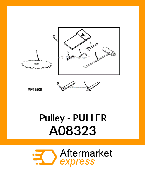 Pulley - PULLER A08323