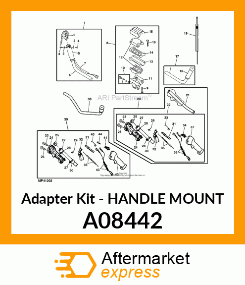 Handle Mount A08442