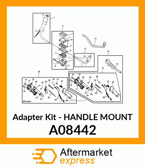 Handle Mount A08442