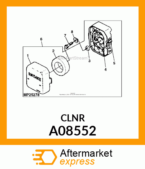 Air Cleaner - AIR CLEANER ASSY(BLA A08552