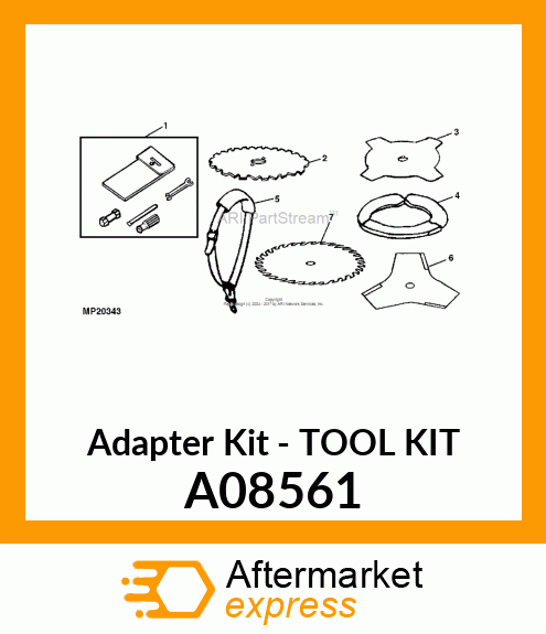 Adapter Kit - TOOL KIT A08561