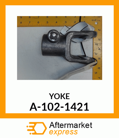 Universal Joint Yoke - QUICK DISCONNECT TRACTOR YOKE A-102-1421