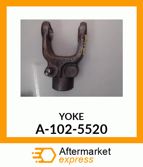 Universal Joint Yoke - QUICK DISCONNECT TRACTOR YOKE A-102-5520