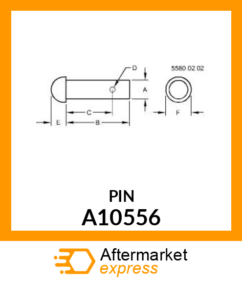 Pin Fastener A10556