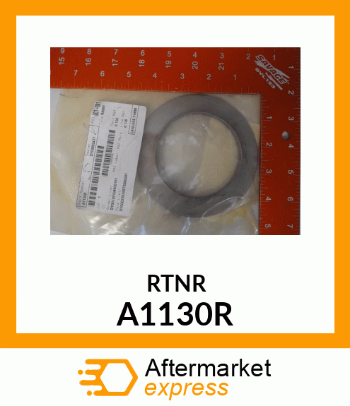 ROUND RETAINER, STEERING SPINDLE LO A1130R