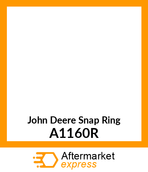 Snap Ring A1160R
