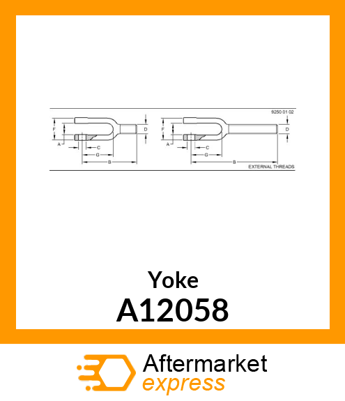 Yoke A12058