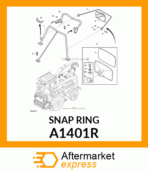 RING,SNAP A1401R