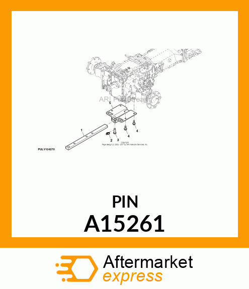 PIN, BUTTON HEAD 3/4 X 2.375 A15261