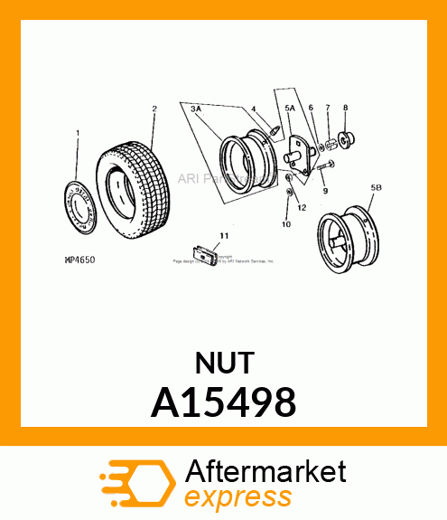 Nut A15498