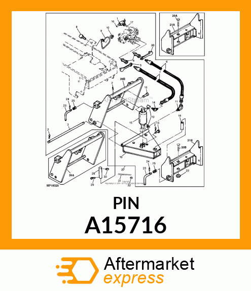 DRILLED PIN 1/2 X 2 1/4 A15716