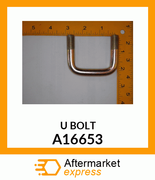 U-Bolt - U-BOLT PURCHASED A16653