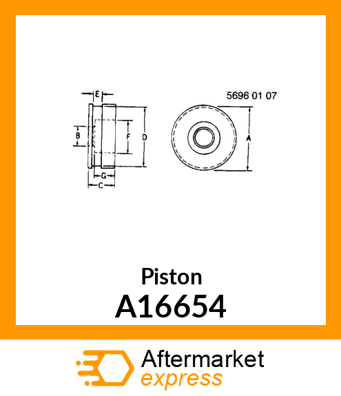 Piston A16654