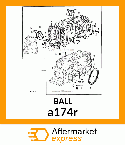 BALL, STEEL a174r