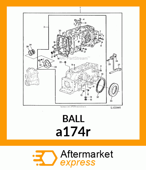 BALL, STEEL a174r