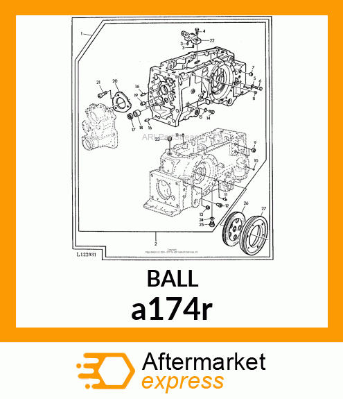 BALL, STEEL a174r