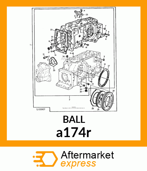 BALL, STEEL a174r