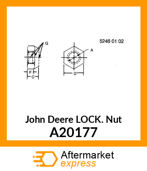 Lock Nut A20177