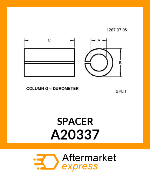 Spacer A20337