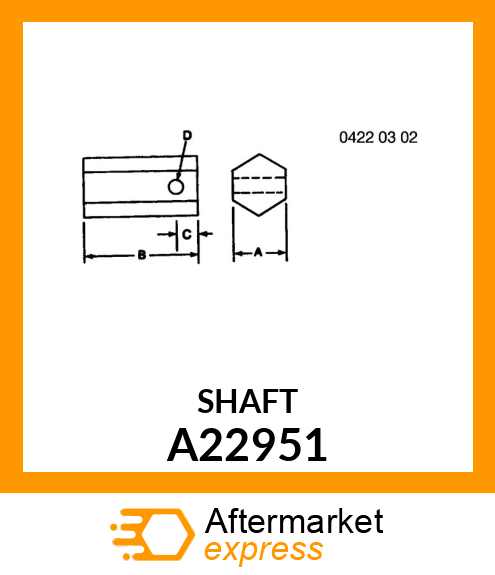 SHAFT A22951