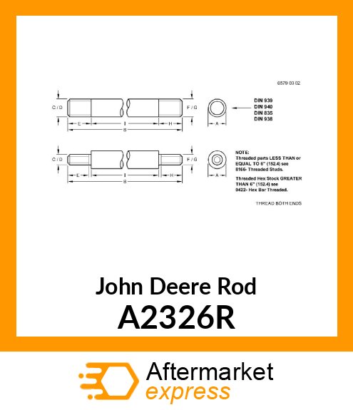 Rod A2326R