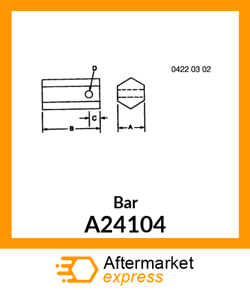 Bar A24104