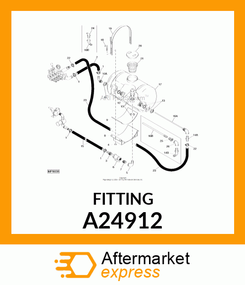 FITTING, ADAPTER A24912