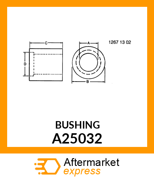 Bushing A25032