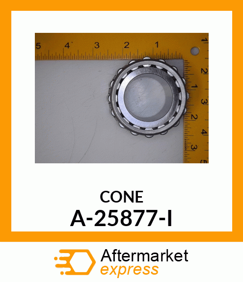 Bearing Cone - CONE, TAPERED ROLLER A-25877-I