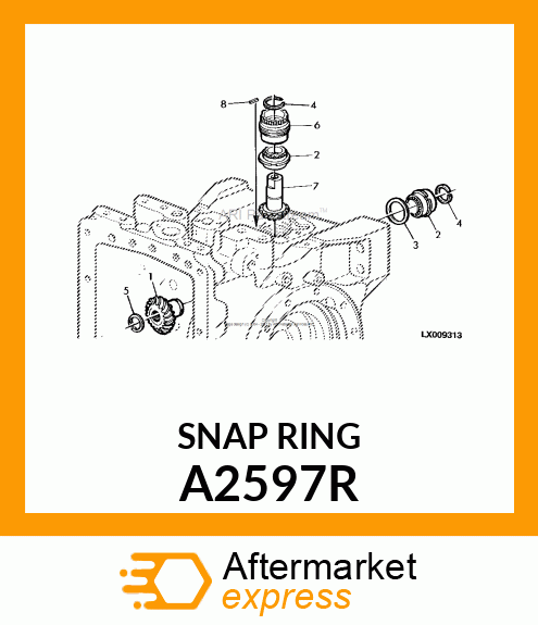 Snap Ring A2597R