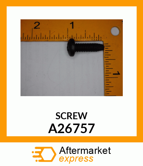 SELF TAPPING SCREW A26757