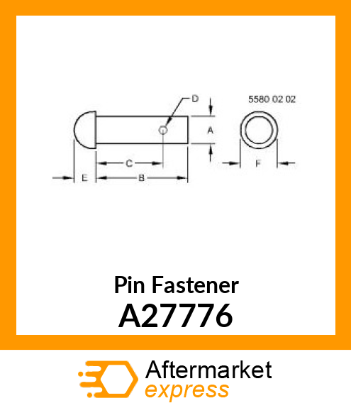 Pin Fastener A27776