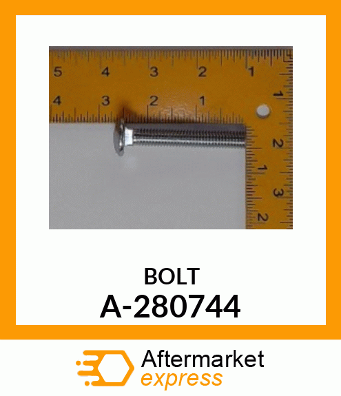 Bolt - CRRG BOLT 3/8-16 X 2-1/2 A-280744