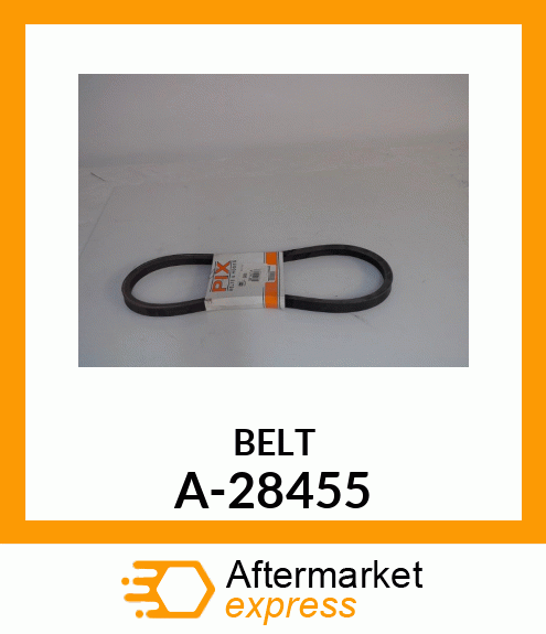 V-Belt - AUTOMOTIVE WEDGE BELT A-28455