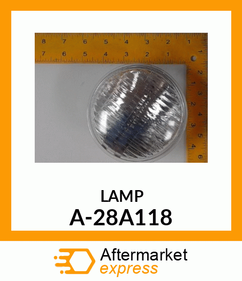 Headlight - SEALED BEAM A-28A118