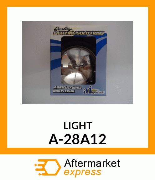 Headlight - 12-VOLT LIGHT A-28A12