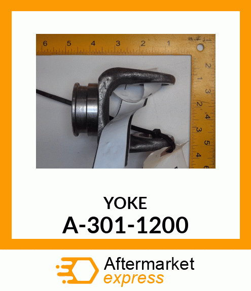 Universal Joint Yoke - UNIVERSAL JOINT YOKE A-301-1200