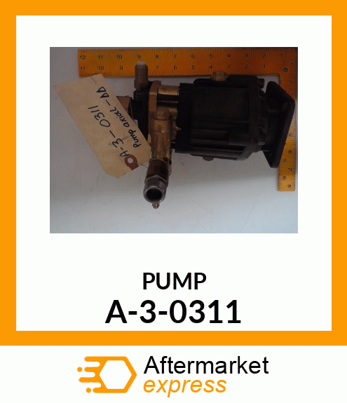 Fuel Pump - PUMP-DIRECT DRIVE GASOLNE A-3-0311