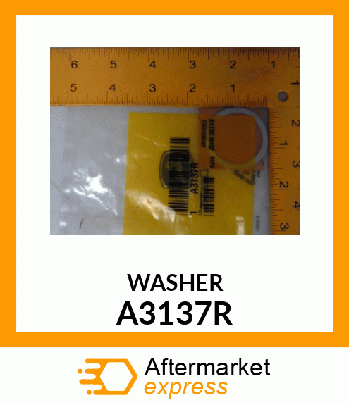 WASHER,ALUMINUM A3137R