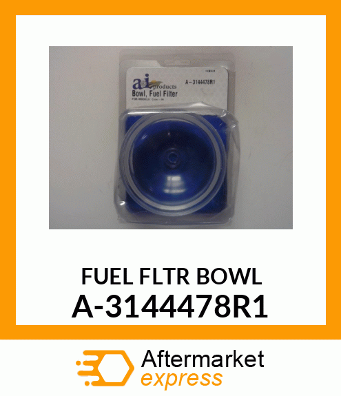 Dust Bowl - FILTER BOWL A-3144478R1