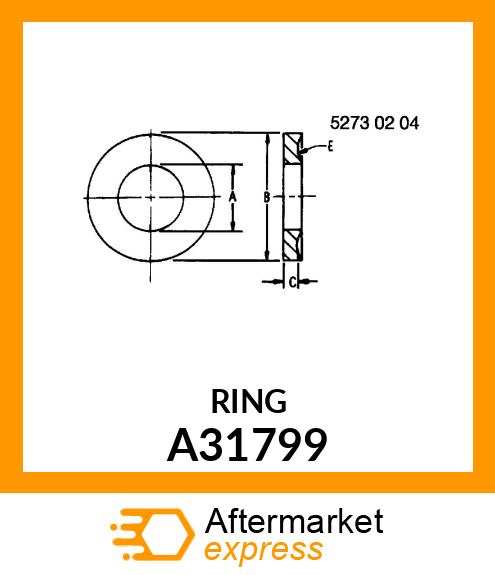 Back-Up Ring A31799