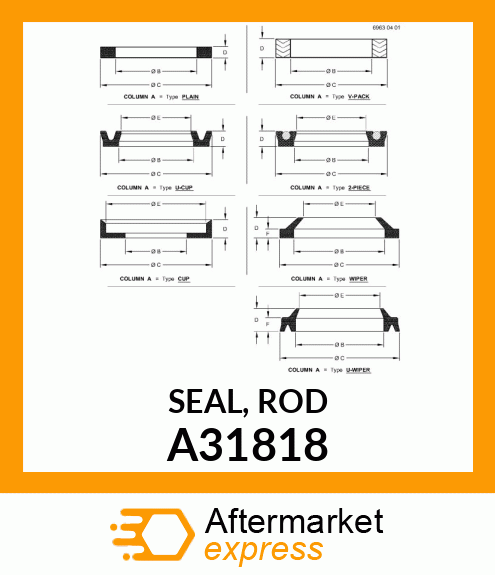 SEAL, ROD A31818