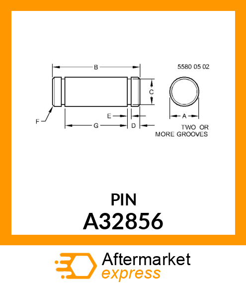 Pin Fastener A32856