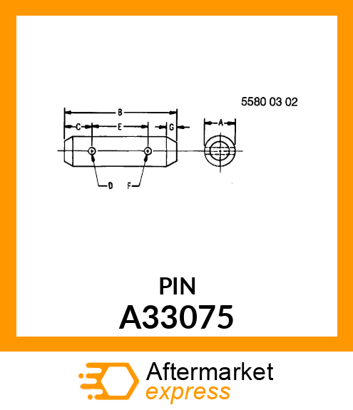 Pin Fastener A33075