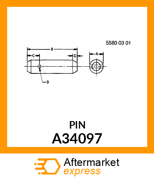 Pin Fastener A34097